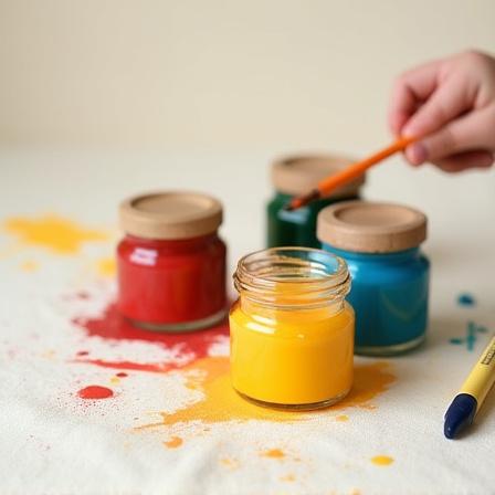 Colori per bambini a base vegetale