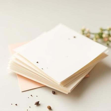 Biglietti piantabili con semi di fiori